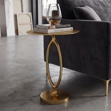 Beistelltisch Alu Gold 44cm