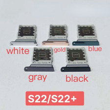 Dual SIM card tray slot holder bracket adapter For Samsung Galaxy S22 S22+ Plus