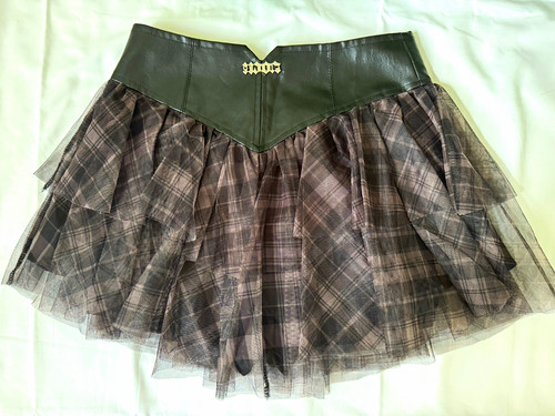Pull bear damen rock kariert - pull&bear,