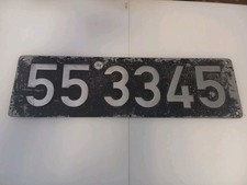 Schild Lokschild DB 55 3345