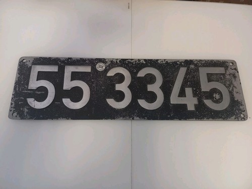 Schild lokschild 3345 - lokschild, db
