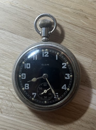 Vintage elgin gstp military - elgin,