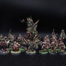 Warhammer Age of Sigmar Maggotkin of Nurgle Chaos bemalt