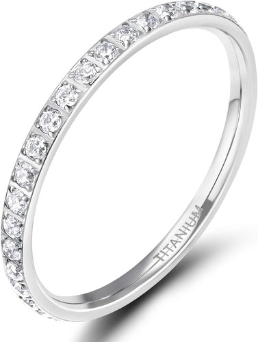 Zakk eternity ring 2mm - eternity, damen