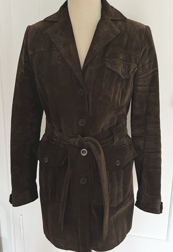 Lässige vintage lederjacke - vintage,