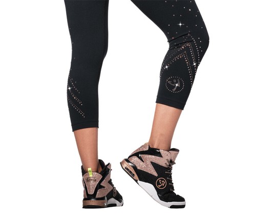 Zumba shine crop - zumba, with
