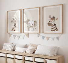 Neutrale safari kinderzimmer - neutrale,