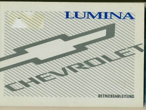 Chevrolet lumina - chevrolet,