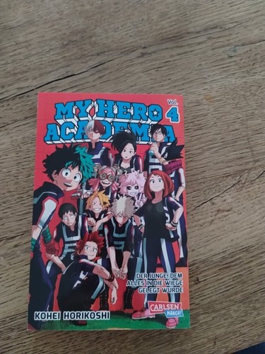 Hero academia manga band 4 - my,