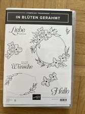 Stampin Up Stempelset "In Blüten gerahmt" + Stanzformen