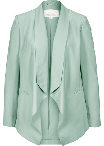 Blazer mit asymmetrischer - , saum