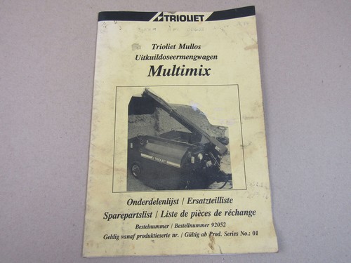 Trioliet multimix - trioliet,
