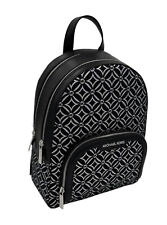 MICHAEL KORS Rucksack Jaycee Backpack, Schwarz, Silber, NEU