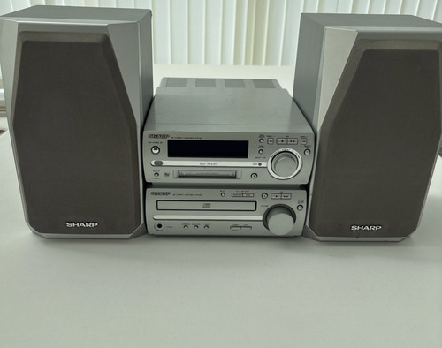 Sharp mini disc - hifi, anlage