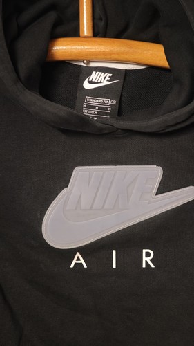 Nike air hoodie schwarz grau - air,