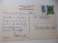 Seltenes Dokument auf AK 