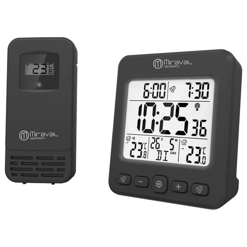 Lcd funkwecker wetterstation - funkwecker,