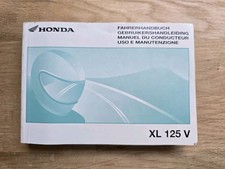 FAHRERHANDBUCH - Honda XL 125 XL