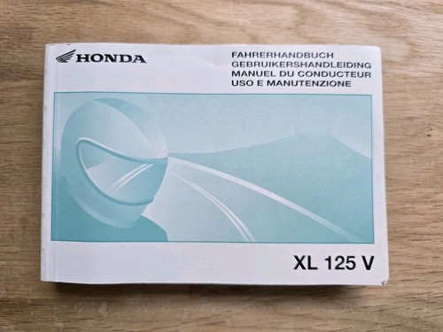 Fahrerhandbuch honda xl 125 - fahrerhandbuch,