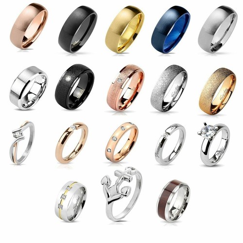 Damen herren ring edelstahl - damen,