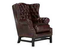 Leder-Sessel Chesterfield