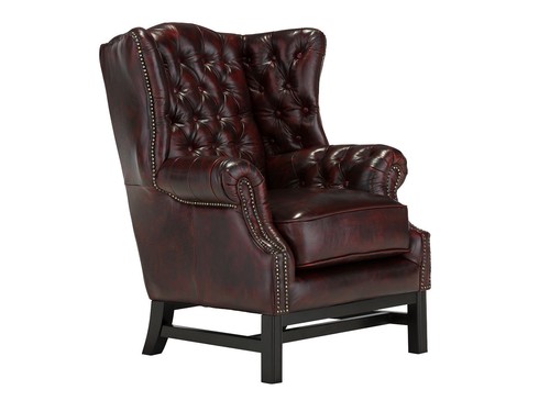 Leder sessel chesterfield - leder-sessel,