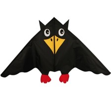 CIM Kinder-Drachen Delta Rudi M Black Einleiner-Flugdrachen inkl Drachenschnur