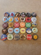 30 x verschiedene gebrauchte Kronkorken-Kronkorken Konvolut  # 51