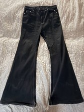 Rick Owens bolan bootcut black size 34