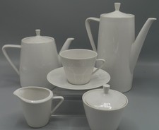 Seltmann Weiden Bavaria Monika weiß geriffelt Rillen Rippen Teile zur Wahl