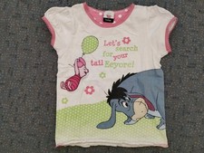 ?Disney Winnie the Pooh at George Mädchen T-Shirt Gr.104-110/4-5 J.,Esel,Ferkel