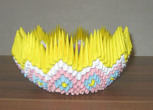 Origami vase handarbeit - 3d,