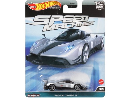 Pagani zonda silver - r, #1