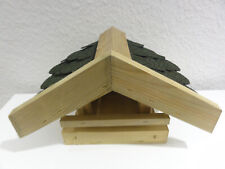 Futterhaus, Vollholz, Bitum