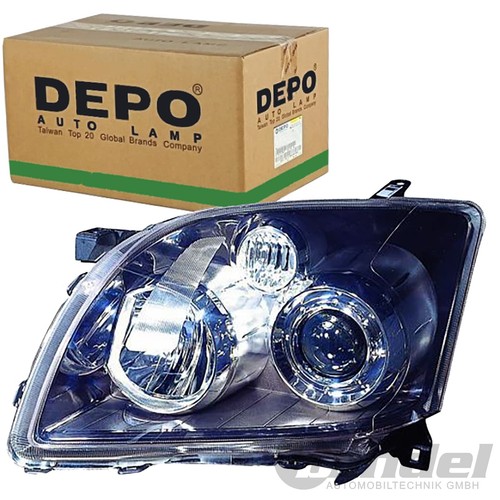 Depo scheinwerfer links - depo, h7/h1