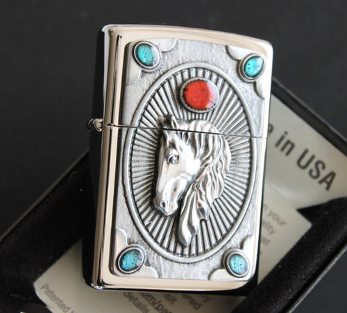 Zippo lighter horse head - ⁕,