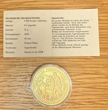 DAMALS IN DER DDR - MEDAILLE -