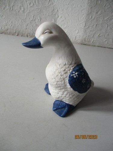 Kleine keramik gans deko - keramik-gans,