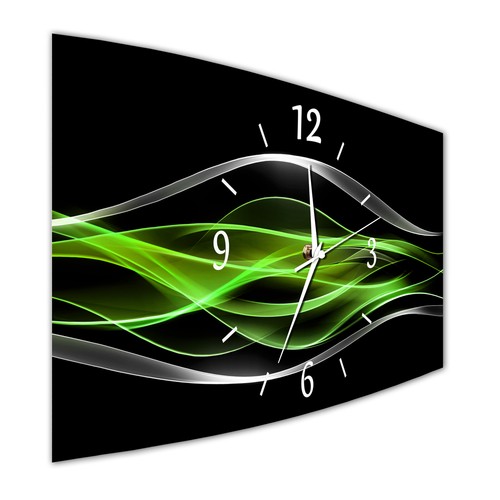 Wanduhr 44x22 leises - 44x22, cm