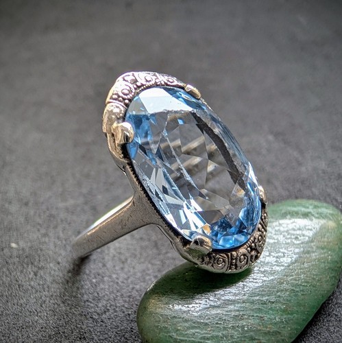 Art deco ring 935 - 935, silber