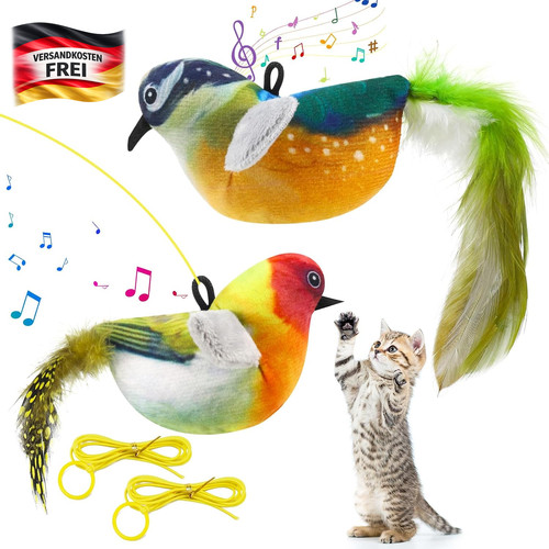 Katzenspielzeug vogel mit - katzenspielzeug,