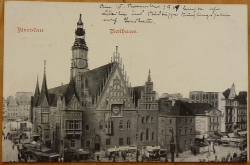 Breslau rathaus 1919 - breslau,