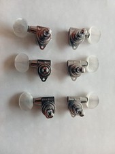 GOTOH Tuner Chrome mit Perlmutt Köpfen Vintage aus 97er Burny LP Custom