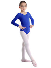 DE iEFiEL Ballettkleid Mädchen Ballett Baumwolle Ballettanzug Tütü Ballettrock