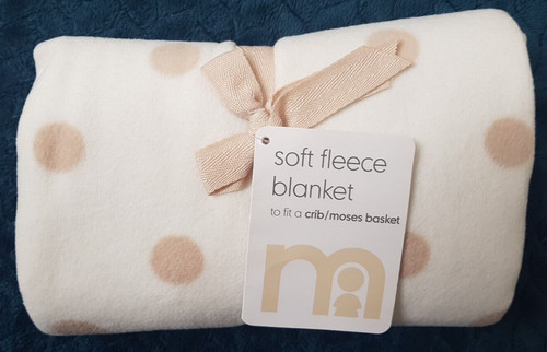 Mothercare fleecedecke creme - mothercare,