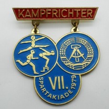 DDR Abzeichen VII. Spartakiade