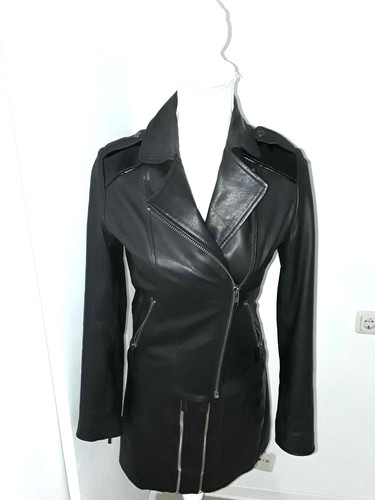 Lederjacke marke kookai - lederjacke,