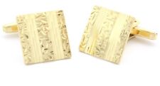 ♦ Manschettenknöpfe in 8 kt 8k 333 er Gelb Gold  Herren Damen Manschetten Knöpfe