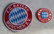 2 Aufnäher FC Bayern FCB
