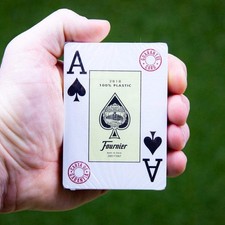Fournier 2818 GREEN Deck - 100% Kunststoff spielen Casino Poker Karten Deck
